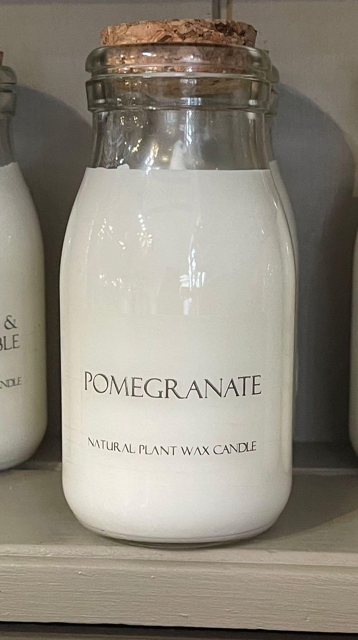 Milk Bottle Candles Soy Wax hand poured in the UK FREE SHIPPING UK