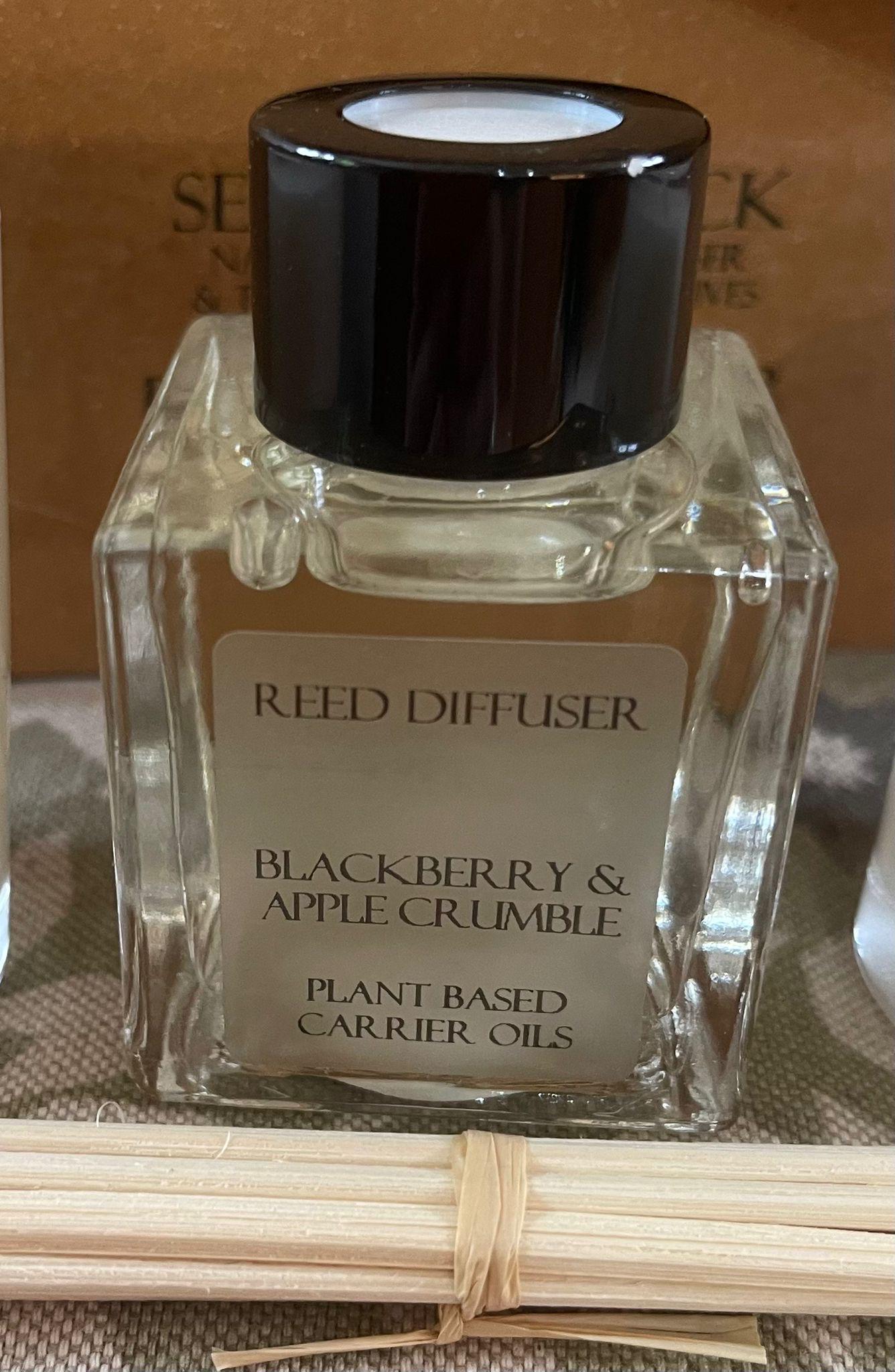 Scented Votive Candle & Reed Diffuser Gift Set: Natural Plant Wax FREE POSTAGE UK