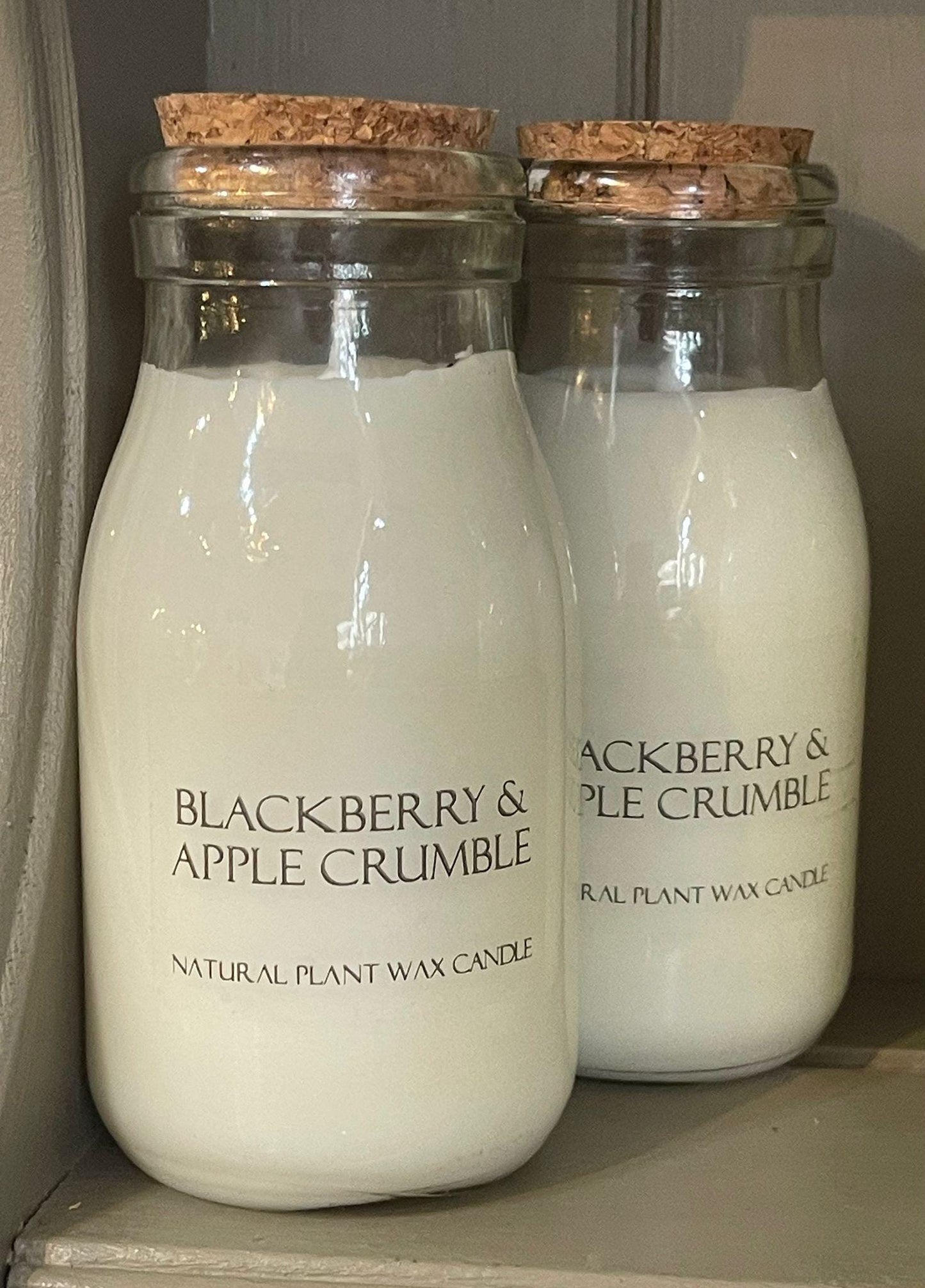 Milk Bottle Candles Soy Wax hand poured in the UK FREE SHIPPING UK
